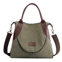 Load image into Gallery viewer, Canvas Bag Female Casual Messenger Bag
