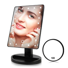 Load image into Gallery viewer, 16/ 22 LED Lights Touch Screen Makeup Mirror
