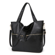 Load image into Gallery viewer, High Quality Women&#39;s Fashion Black Shoulder Bag
