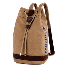 Load image into Gallery viewer, Casual Canvas Multifunctional Drawstring Backpack
