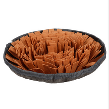 Load image into Gallery viewer, Pet Sniffing Mat Slow Food Puzzle Blanket
