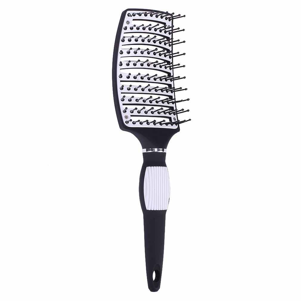 Fluffy Large Curved Comb Wide Tooth Anti-slip Hair Comb