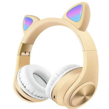 Load image into Gallery viewer, Cat Ear Headset Bluetooth Headset Wireless Light Headset
