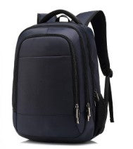 Load image into Gallery viewer, Men's Large Capacity Solid Color Computer Backpack
