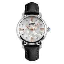 Load image into Gallery viewer, Leather Waterproof Ladies Quartz Watch
