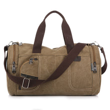 Load image into Gallery viewer, Large-capacity Canvas Duffel Bag For Hiking Tourism
