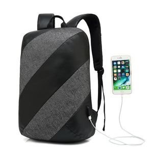 Casual Large Anti-theft Backpack Male