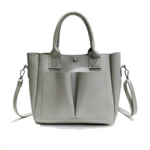 Load image into Gallery viewer, Korean Style Double Pocket Women's Shoulder Bag
