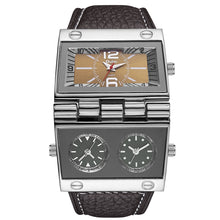 Load image into Gallery viewer, Men's Decoration Quartz Watch With Leather Band
