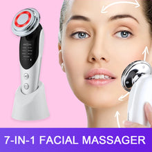 Load image into Gallery viewer, 7-in-1 Facial Massager EMS Micro-current Color Light
