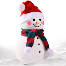 Load image into Gallery viewer, Christmas Snowman Music Night Light Rechargeable Portable
