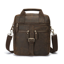 Load image into Gallery viewer, Men's Leather Retro Messenger Bag For Daily Occasion

