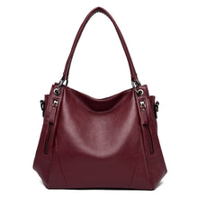Load image into Gallery viewer, Soft Leather Boston Style Handbag For Women
