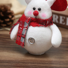 Load image into Gallery viewer, Christmas Decorations LED Santa Claus Snowman Ornaments
