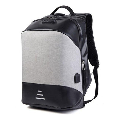 Men Business Casual Large Capacity Password Backpack