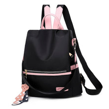 Load image into Gallery viewer, Oxford Versatile Anti Theft Canvas Backpack For Ladies
