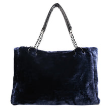 Load image into Gallery viewer, Large-capacity Fashion Plush Chain Handbag
