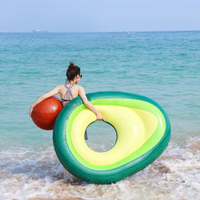 Load image into Gallery viewer, Inflatable Giant Avocado Pool Float Pool Swimming Float

