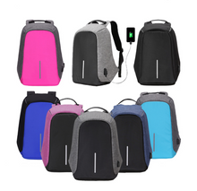 Load image into Gallery viewer, Multi-Functional Water Resistant USB Notebook Backpack Bag
