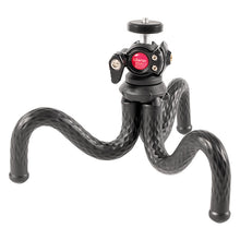 Load image into Gallery viewer, Black Octopus Mobile Phone Clip Gimbal Tripod Set
