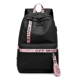 Lady's Casual Backpack School Bag