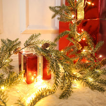 Load image into Gallery viewer, Led Lights Wall Hanging Lamp Rattan Copper Decoration
