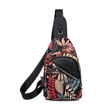 Load image into Gallery viewer, Ladies Fashionable Canvas Printed Chest Bag
