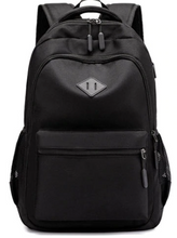 Load image into Gallery viewer, Universal Solid Color Backpack With USB Charging Port
