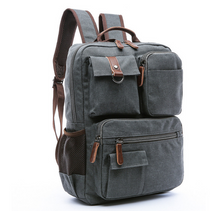 Load image into Gallery viewer, High Quality Outdoor Canvas Business Backpack For Men
