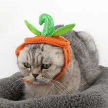 Load image into Gallery viewer, Halloween Pet Cats Costume Props Creative Pumpkin
