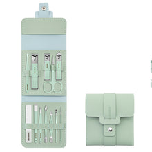 Load image into Gallery viewer, 16 Pcs Nail Clippers Nail Cutter Nail Scissors With PU Bag
