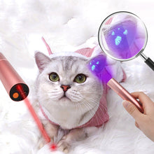 Load image into Gallery viewer, 2 in 1 Cat Detection Lamp Laser Funny Cat Stick Test Pen
