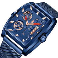 Load image into Gallery viewer, Men's Quartz watch With Barrel Shell Mesh Strap
