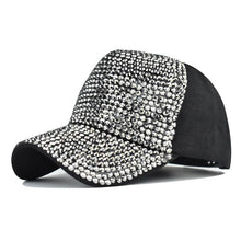 Load image into Gallery viewer, Women&#39;s Flash Diamond Baseball Cap Light Board Cap
