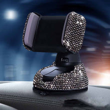 Load image into Gallery viewer, Multifunctional Air Outlet Diamond-encrusted Car Phone Holder
