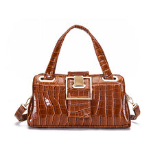 Load image into Gallery viewer, Lady's PU Leather Single Shoulder Casual Messenger Bag
