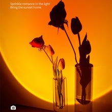 Load image into Gallery viewer, 2 In 1 Mini Wireless Sunset Lamp Air Humidifier 300ML
