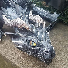 Load image into Gallery viewer, Big Squatting Dragon Sculpture Statue Outdoor Crafts Ornaments
