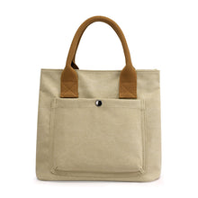 Load image into Gallery viewer, Women's Casual Canvas Cloth Fashion Handbag
