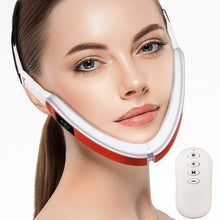 Load image into Gallery viewer, Infrared LED Light Photon Therapy V-Shape Face Massager
