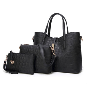 3 Pieces Women's Shoulder Bag Handbag