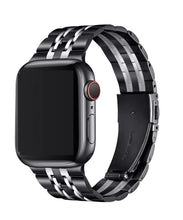 Load image into Gallery viewer, Seven-bead Stainless Steel Solid Metal Strap
