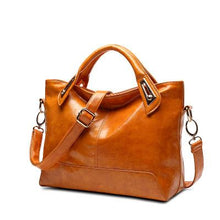 Load image into Gallery viewer, Women&#39;s Simple Leather Shoulder Bag Handbag
