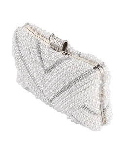 Pearl Clutch Bag Evening Dress Bridal Bag