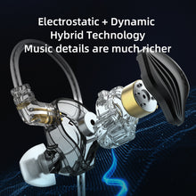 Load image into Gallery viewer, Electrostatic Dual Magnetic HIFI Wired In-ear Earphone
