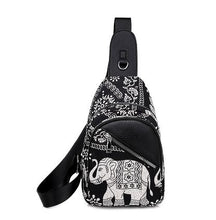 Load image into Gallery viewer, Ladies Fashionable Canvas Printed Chest Bag
