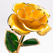 Load image into Gallery viewer, 24K Gold-plated Rose Flower With A Gift Box Valentine's Day Gift
