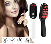 Load image into Gallery viewer, Electric Head Massager Magnetic Therapy Hair Growth Comb
