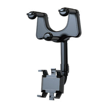 Load image into Gallery viewer, Rotatable Retractable Rearview Mirror Phone Holder For Car
