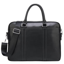 Load image into Gallery viewer, Men&#39;s Leather Portable Briefcase
